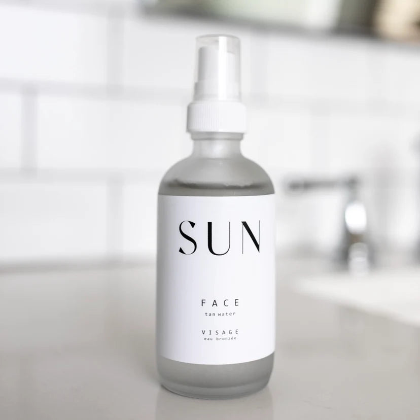 Organic Tan Face Tan Water