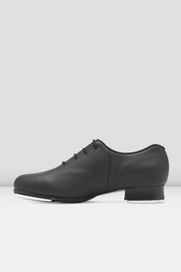 Leather jazz tap shoe with shockwave technology for a deeper sound and inside comfort and flexibility