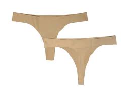 Capezio Seamless Thong Underwear (3691W)
